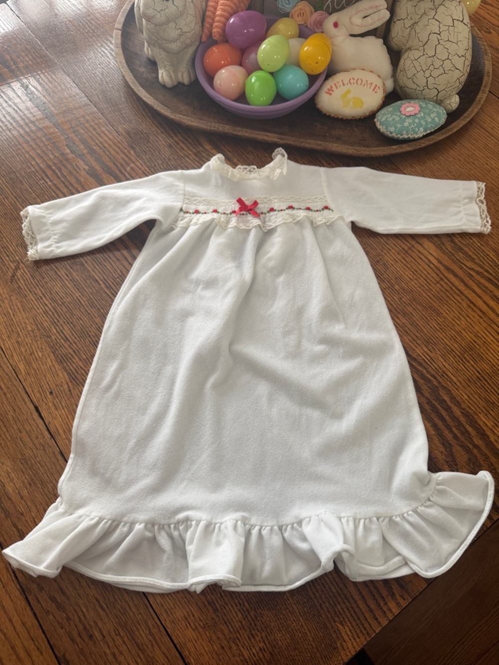 Vintage Alexis Nightgown Flannel Granny PJ’s - Infant Toddler